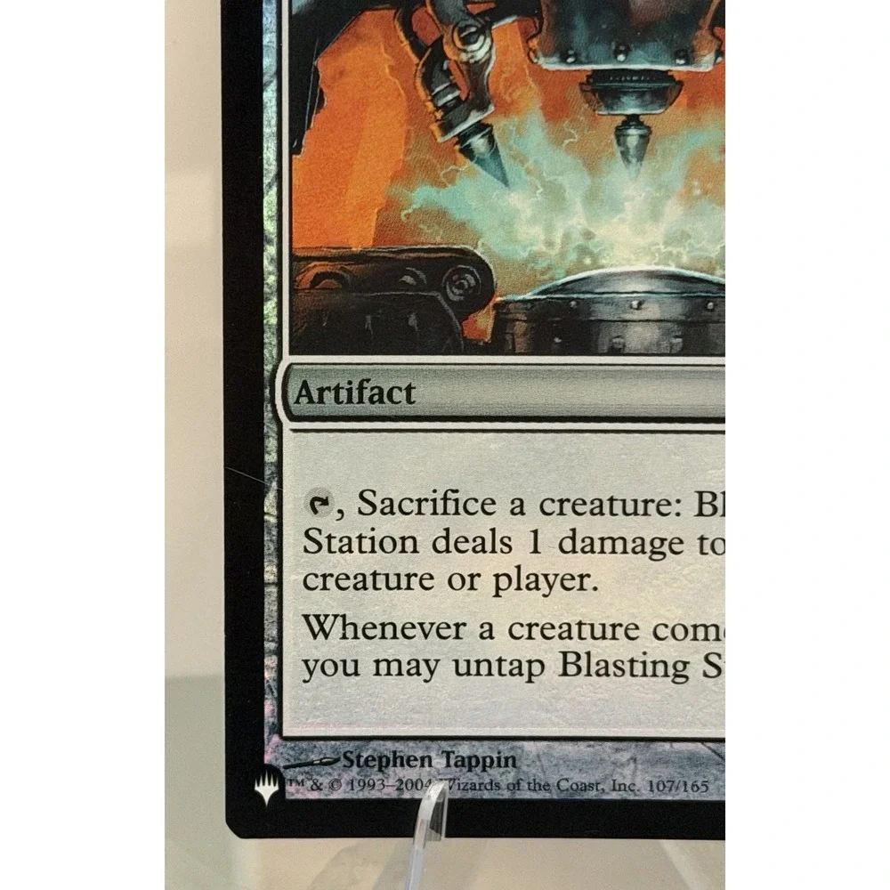 Magic: The Gathering Blasting Station Artifact The List‎ Reprints Foil #107